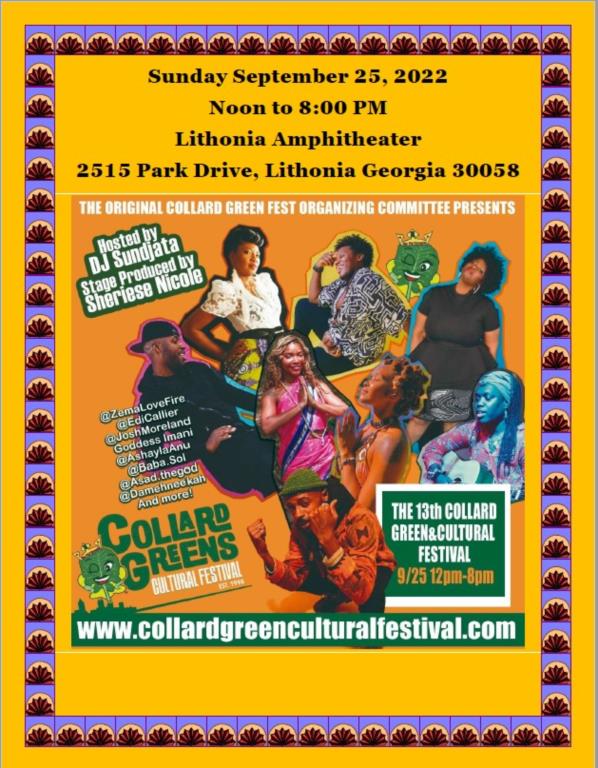 The Original Collard Greens Cultural Festival